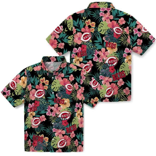 Cincinnati Reds Hawaiian Shirt Custom Hibiscus Paradise High Quality Cincinnati Reds Hawaiian Shirt Custom Hibiscus Paradise High Quality