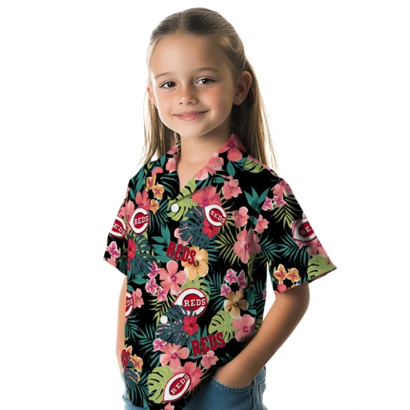 Cincinnati Reds Hawaiian Shirt Custom Hibiscus Paradise Premium Grade Cincinnati Reds Hawaiian Shirt Custom Hibiscus Paradise Premium Grade