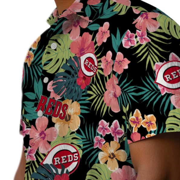 Cincinnati Reds Hawaiian Shirt Custom Hibiscus Paradise Trendy Cincinnati Reds Hawaiian Shirt Custom Hibiscus Paradise Trendy