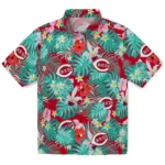 Cincinnati Reds Hawaiian Shirt Customized Hibiscus Blossoms Red Best Selling