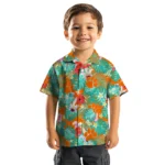 Clemson Tigers Hawaiian Shirt Custom Hibiscus Blossoms Orange Best Selling