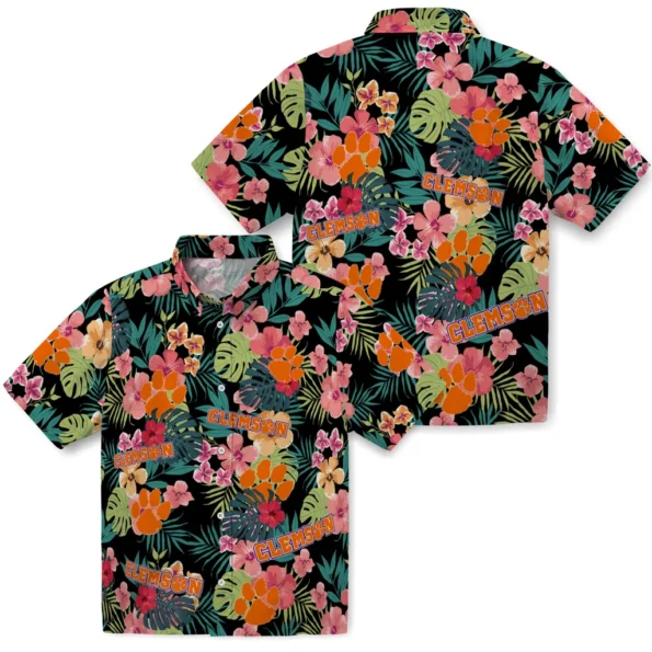 Clemson Tigers Hawaiian Shirt Personalized Hibiscus Paradise High Quality Clemson Tigers Hawaiian Shirt Personalized Hibiscus Paradise High Quality