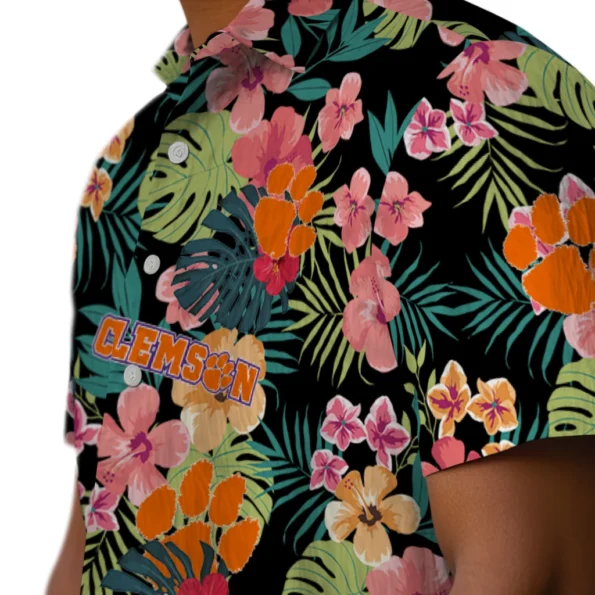 Clemson Tigers Hawaiian Shirt Personalized Hibiscus Paradise Trendy Clemson Tigers Hawaiian Shirt Personalized Hibiscus Paradise Trendy