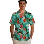 Cleveland Browns Hawaiian Shirt Custom Hibiscus Blossoms Brown Best Selling