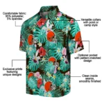 Cleveland Browns Hawaiian Shirt Custom Hibiscus Blossoms Brown Best Selling