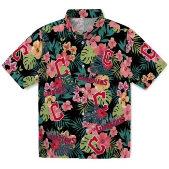 Cleveland Guardians Hawaiian Shirt Customized Hibiscus Paradise Best Selling