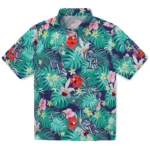 Colorado Rockies Hawaiian Shirt - Custom Hibiscus Blossoms Blue 1 Colorado Rockies Hawaiian Shirt Custom Hibiscus Blossoms Blue Best Selling