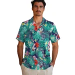 Colorado Rockies Hawaiian Shirt Custom Hibiscus Blossoms Blue Best Selling