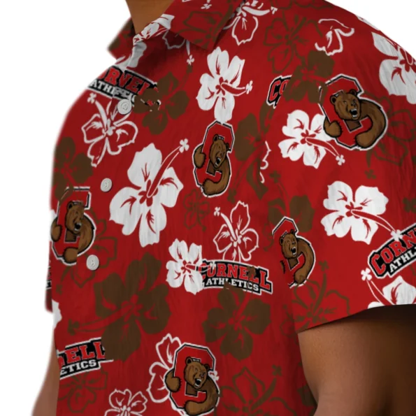 cornell-big-red-hawaiian-shirt-hibiscus-flower-design-trendy.webp