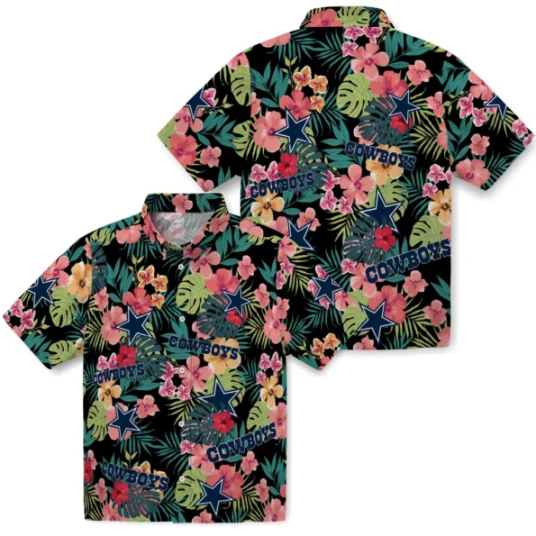 Dallas Cowboys Hawaiian Shirt Custom Hibiscus Paradise High Quality Dallas Cowboys Hawaiian Shirt Custom Hibiscus Paradise High Quality