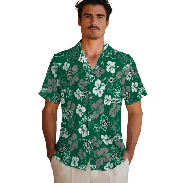 dallas-stars-hawaiian-shirt-hibiscus-flower-design-fashion-forward.webp