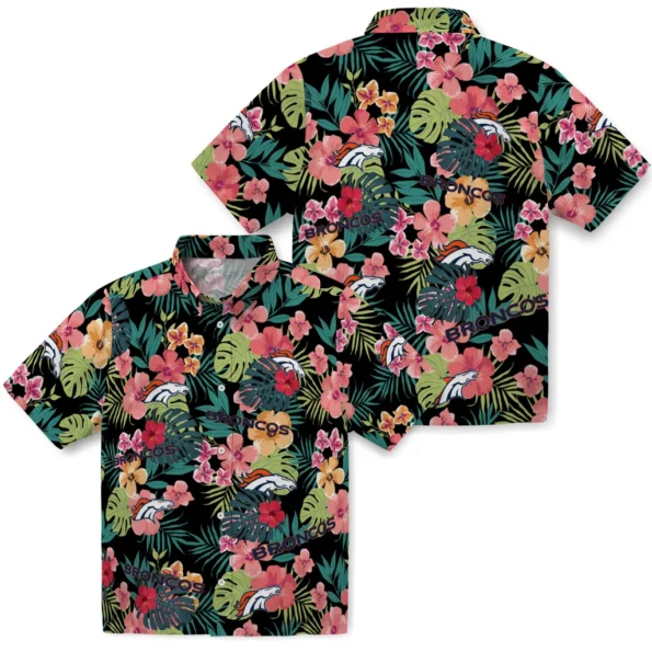 Denver Broncos Hawaiian Shirt Customized Hibiscus Paradise High Quality Denver Broncos Hawaiian Shirt Customized Hibiscus Paradise High Quality