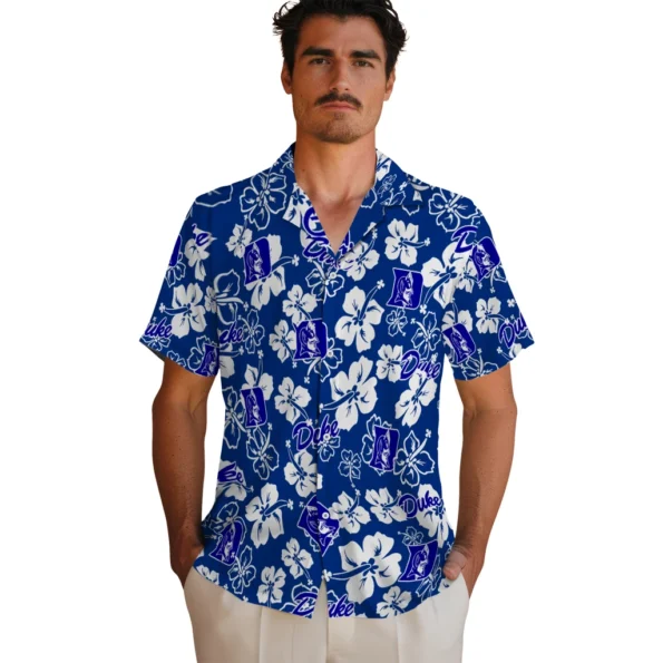 duke-blue-devils-hawaiian-shirt-hibiscus-flower-design-fashion-forward.webp