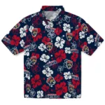Florida Panthers Hawaiian Shirt - Tropical Floral Pattern 1 florida-panthers-hawaiian-shirt-hibiscus-flower-design-best-selling.webp