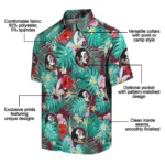 Florida State Seminoles Hawaiian Shirt Custom Hibiscus Blossoms Garnet Best Selling