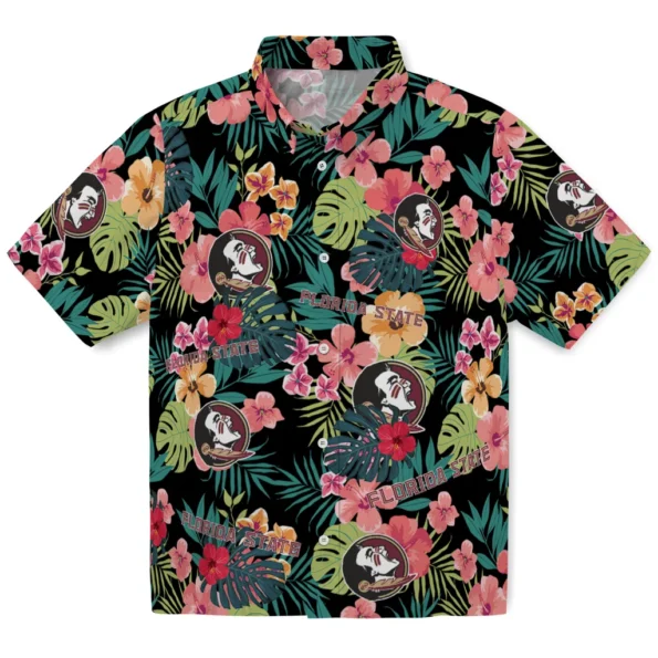 Florida State Seminoles Hawaiian Shirt Personalized Hibiscus Paradise Best Selling Florida State Seminoles Hawaiian Shirt Personalized Hibiscus Paradise Best Selling