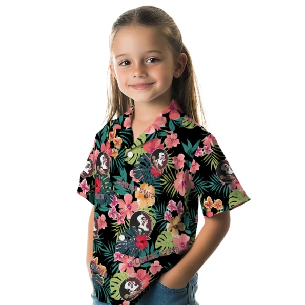 Florida State Seminoles Hawaiian Shirt Personalized Hibiscus Paradise Premium Grade Florida State Seminoles Hawaiian Shirt Personalized Hibiscus Paradise Premium Grade