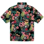 Georgia Bulldogs Hawaiian Shirt - Custom Hibiscus Paradise 1 Georgia Bulldogs Hawaiian Shirt Custom Hibiscus Paradise Best Selling
