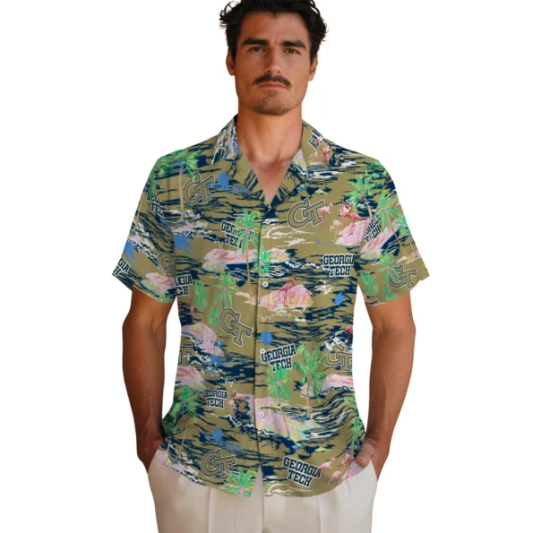 georgia-tech-yellow-jackets-hawaiian-shirt-hawaii-island-fashion-forward.webp