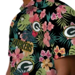 Green Bay Packers Hawaiian Shirt Custom Hibiscus Paradise Best Selling