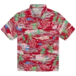 Houston Cougars Hawaiian Shirt - Tropical Palms 1 houston-cougars-hawaiian-shirt-hawaii-island-best-selling.webp