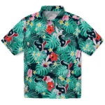 Houston Texans Hawaiian Shirt - Personalized Hibiscus Blossoms Blue 1 Houston Texans Hawaiian Shirt Personalized Hibiscus Blossoms Blue Best Selling
