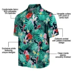Houston Texans Hawaiian Shirt Personalized Hibiscus Blossoms Blue Best Selling