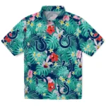 Indianapolis Colts Hawaiian Shirt - Custom Hibiscus Blossoms Blue 1 Indianapolis Colts Hawaiian Shirt Custom Hibiscus Blossoms Blue Best Selling