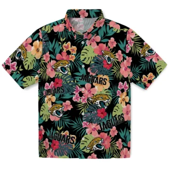 Jacksonville Jaguars Hawaiian Shirt Custom Hibiscus Paradise Best Selling