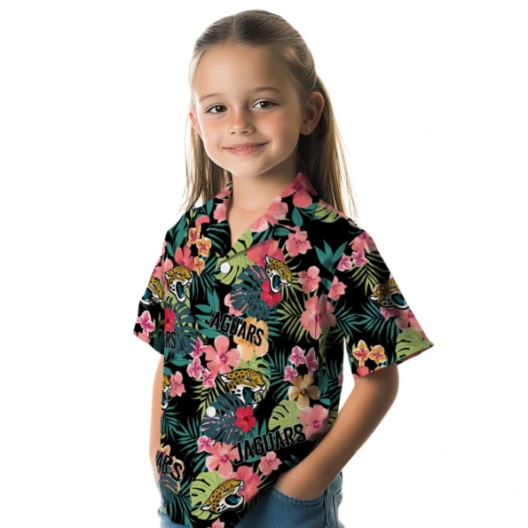 Jacksonville Jaguars Hawaiian Shirt Custom Hibiscus Paradise Premium Grade