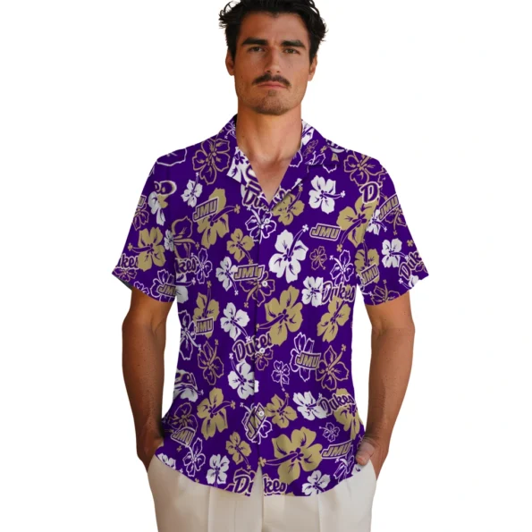 james-madison-dukes-hawaiian-shirt-hibiscus-flower-design-fashion-forward.webp