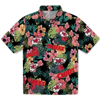 Kansas City Chiefs Hawaiian Shirt Customized Hibiscus Paradise Best Selling