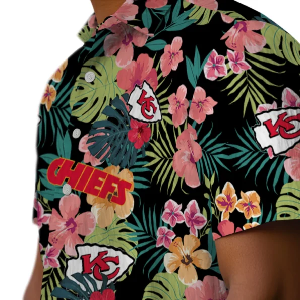 Kansas City Chiefs Hawaiian Shirt Customized Hibiscus Paradise Trendy