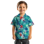 Kansas City Royals Hawaiian Shirt Custom Hibiscus Blossoms Royal Blue Best Selling