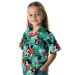 Las Vegas Raiders Hawaiian Shirt Custom Hibiscus Blossoms Black Best Selling