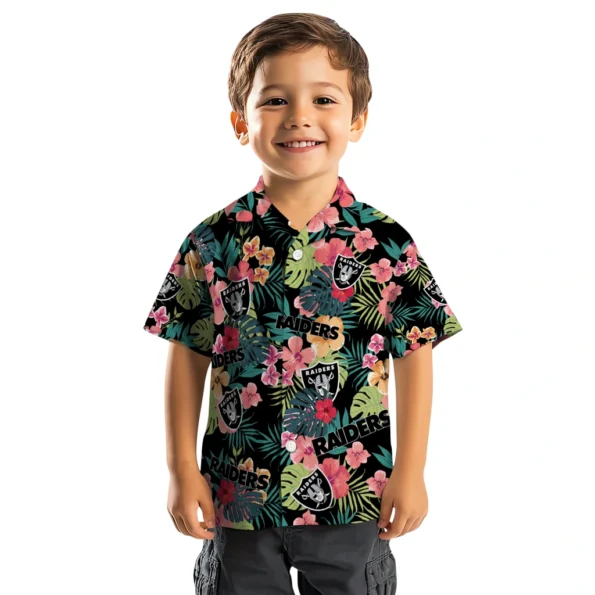 Las Vegas Raiders Hawaiian Shirt Personalized Hibiscus Paradise Top Rated Las Vegas Raiders Hawaiian Shirt Personalized Hibiscus Paradise Top Rated