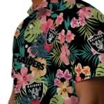 Las Vegas Raiders Hawaiian Shirt Personalized Hibiscus Paradise Best Selling