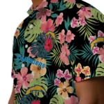 Los Angeles Chargers Hawaiian Shirt Custom Hibiscus Paradise Best Selling