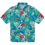 Los Angeles Chargers Hawaiian Shirt - Customized Hibiscus Blossoms Blue 1 Los Angeles Chargers Hawaiian Shirt Customized Hibiscus Blossoms Blue Best Selling