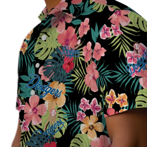 Los Angeles Dodgers Hawaiian Shirt Customized Hibiscus Paradise Trendy Los Angeles Dodgers Hawaiian Shirt Customized Hibiscus Paradise Trendy