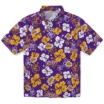 Los Angeles Lakers Hawaiian Shirt - Tropical Floral Pattern 1 los-angeles-lakers-hawaiian-shirt-hibiscus-flower-design-best-selling.webp