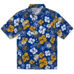 Los Angeles Rams Hawaiian Shirt - Tropical Floral Pattern 1 los-angeles-rams-hawaiian-shirt-hibiscus-flower-design-best-selling.webp