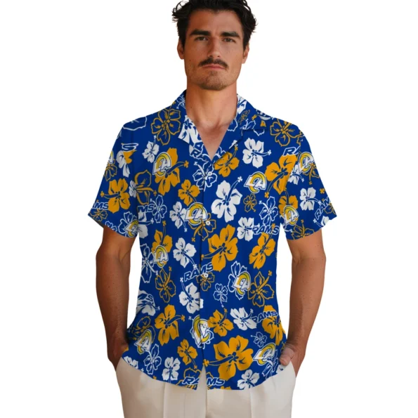 los-angeles-rams-hawaiian-shirt-hibiscus-flower-design-fashion-forward.webp