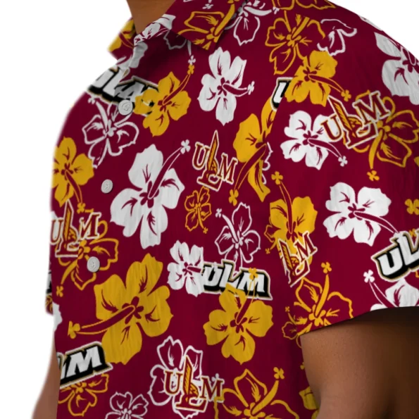 louisiana-monroe-warhawks-hawaiian-shirt-hibiscus-flower-design-trendy.webp