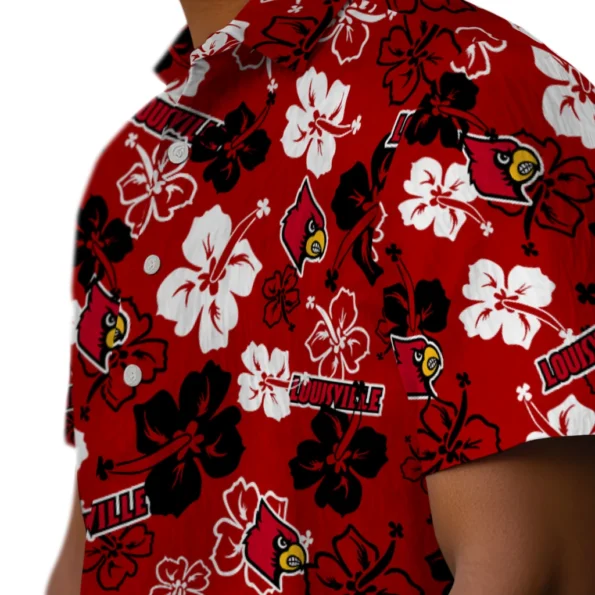 louisville-cardinals-hawaiian-shirt-hibiscus-flower-design-trendy.webp