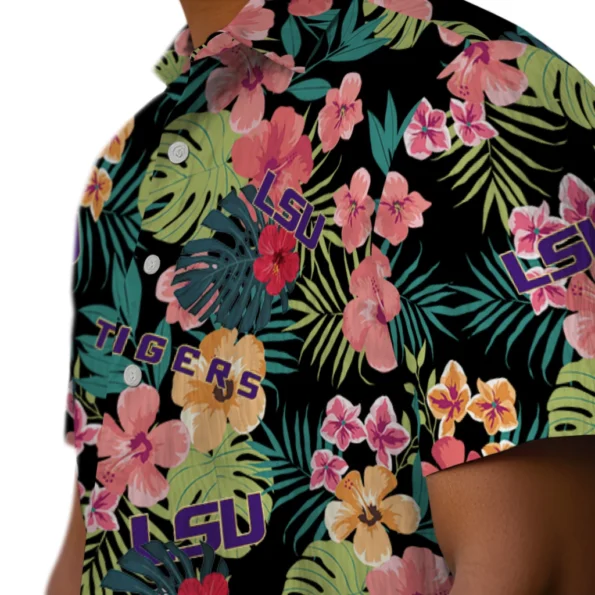 Lsu Tigers Hawaiian Shirt Custom Hibiscus Paradise Trendy Lsu Tigers Hawaiian Shirt Custom Hibiscus Paradise Trendy