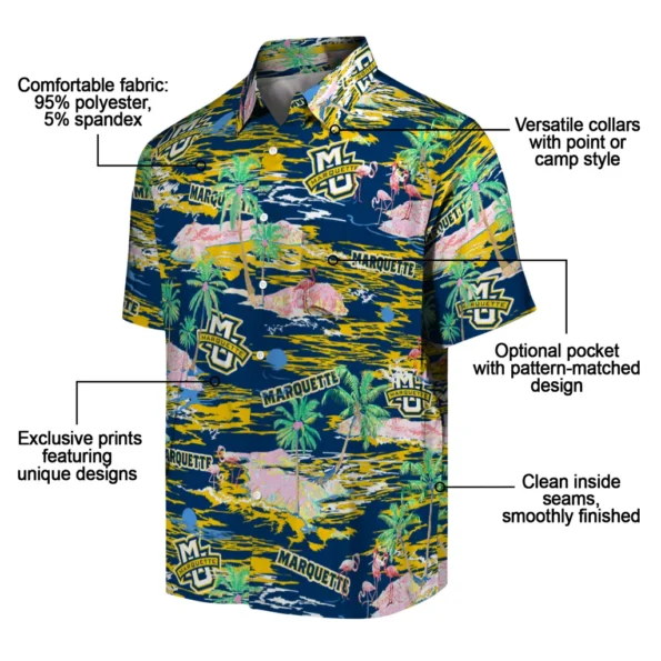 marquette-golden-eagles-hawaiian-shirt-hawaii-island-new-arrival.webp