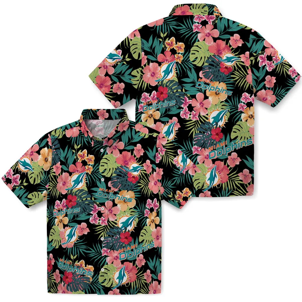 Miami Dolphins Hawaiian Shirt Personalized Hibiscus Paradise High Quality Miami Dolphins Hawaiian Shirt Personalized Hibiscus Paradise High Quality