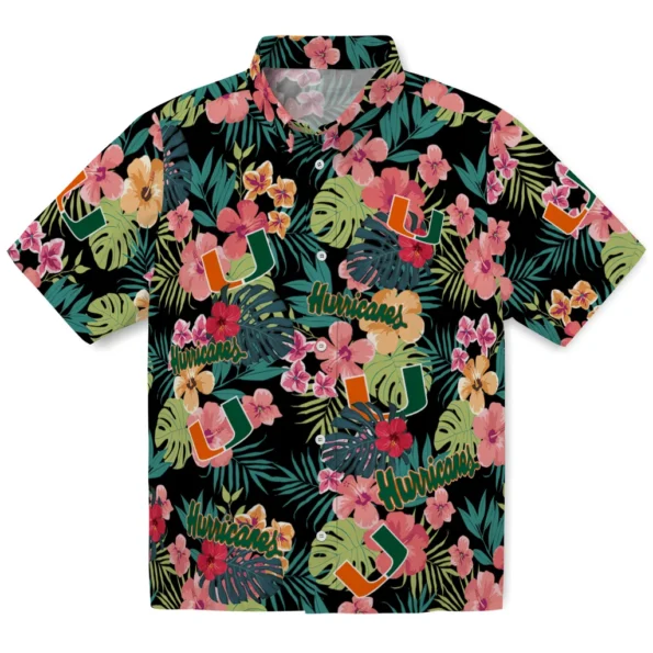 Miami Hurricanes Hawaiian Shirt Personalized Hibiscus Paradise Best Selling Miami Hurricanes Hawaiian Shirt Personalized Hibiscus Paradise Best Selling
