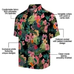 Miami Hurricanes Hawaiian Shirt Personalized Hibiscus Paradise Best Selling